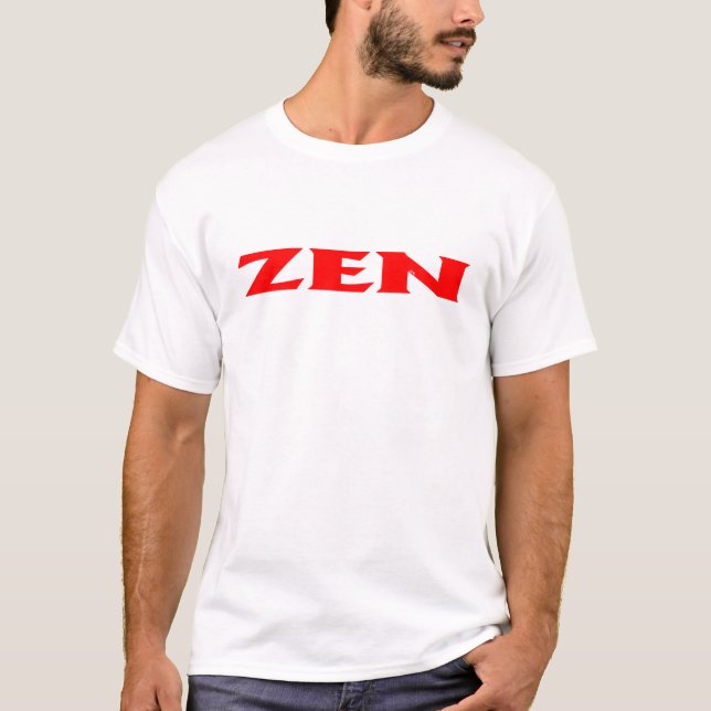 Camiseta blanca de hombres rojos (Anverso)