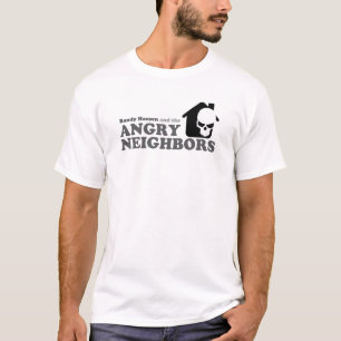 Camiseta blanca de la banda