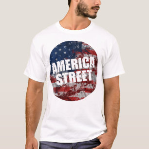 Camiseta Blanca de la calle América