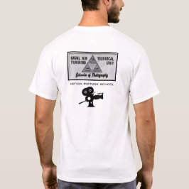 Camiseta blanca de la Escuela MOPIC de la Marina