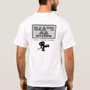 Camiseta blanca de la Escuela MOPIC de la Marina