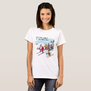 Camiseta blanca de la North Pole Rush Hour