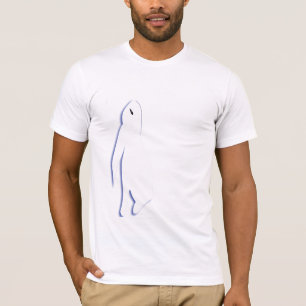 Camiseta blanca de las liebres