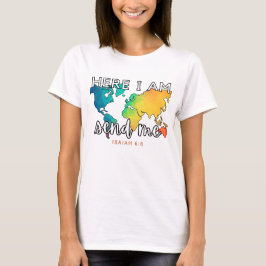 Camiseta blanca de las misiones portuarias