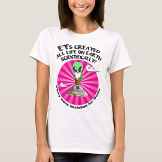 Camiseta blanca de las mujeres