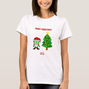 Camiseta blanca de las mujeres de FrankenCheese pa