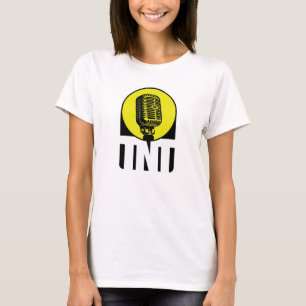 Camiseta blanca de logo de TNT para damas