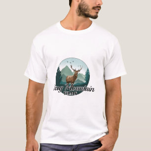 Camiseta blanca de los hombres