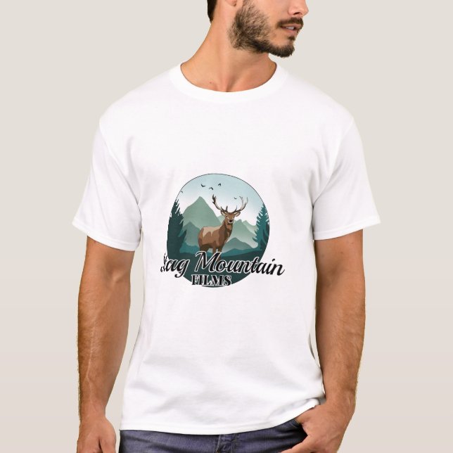 Camiseta blanca de los hombres (Anverso)