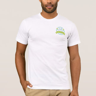 Camiseta blanca de los hombres