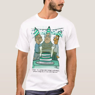 Camiseta blanca de los hombres de las vías de esca