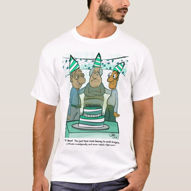 Camiseta blanca de los hombres de las vías de esca (Anverso)