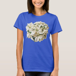 Camiseta blanca de los Poinsettias