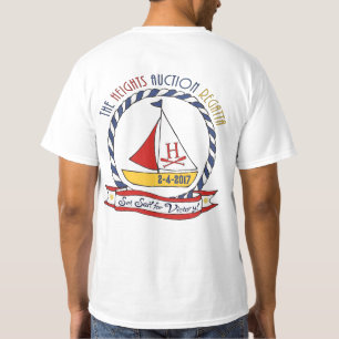 Camiseta blanca de manga corta del Regatta de las