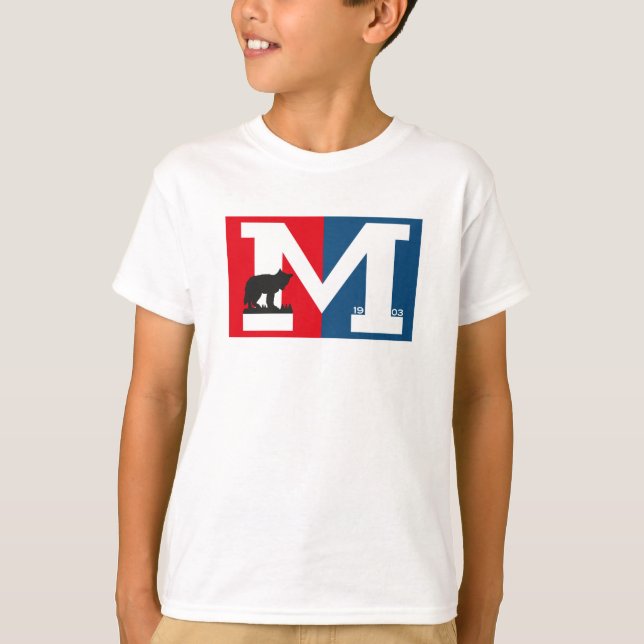 Camiseta blanca de Mowglis de la juventud (Anverso)