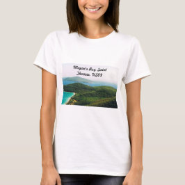 Camiseta blanca de mujeres con escena de Santo Tom