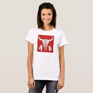 Camiseta blanca de mujeres de baile de fantasma ro