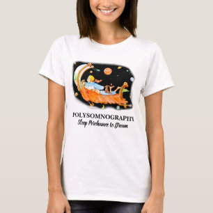 Camiseta blanca de POLISOMNOGRAFÍA LABORAL DORMIR