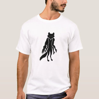 CAMISETA BLANCA de S de los HOMBRES del ZORRO de
