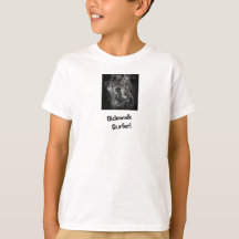 Camiseta blanca de skater Sidewalk Surfer Pro Imag