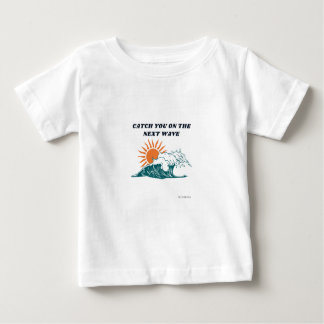 camiseta blanca de verano para niños