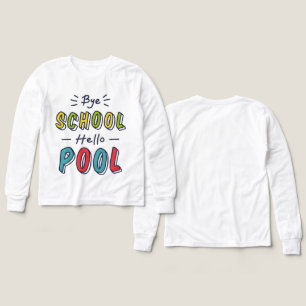 Camiseta blanca de verano para niños - Vibrante