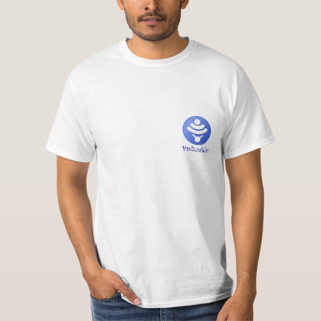 Camiseta blanca de Vistumbler.net (Anverso)