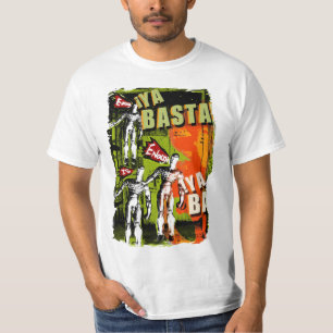 Camiseta blanca del basta de Ya