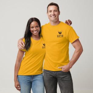 Camiseta blanca del bolsillo de DFS