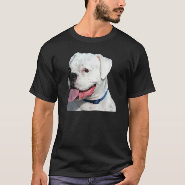 Camiseta blanca del boxeador (Anverso)