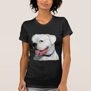 Camiseta blanca del boxeador