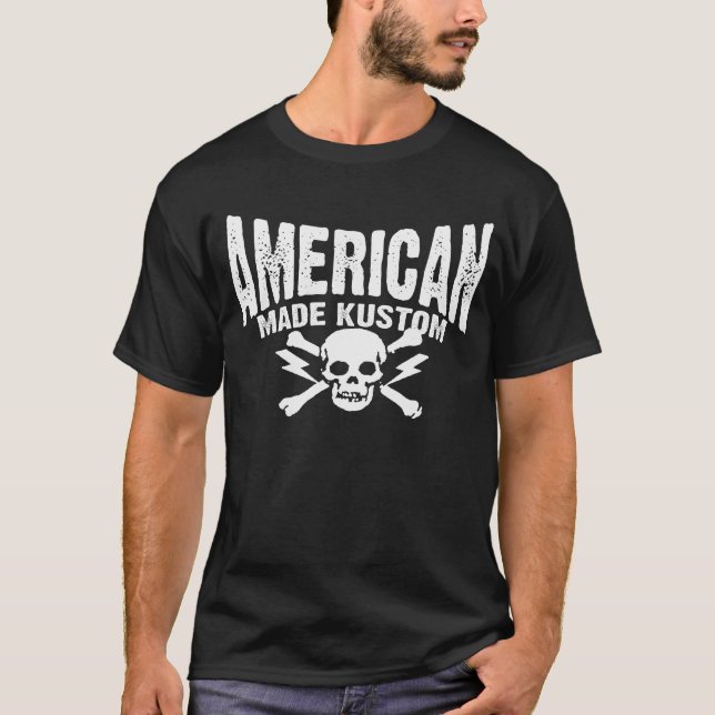 Camiseta blanca del eje de balancín de AMK (Anverso)
