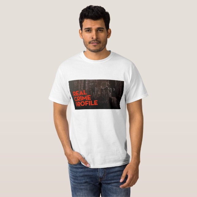 CAMISETA BLANCA DEL PERFIL REAL DEL CRIMEN (Anverso completo)