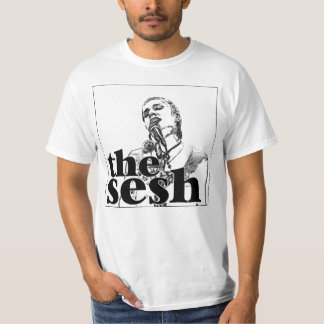 Camiseta blanca del Sesh de los hombres "Claire