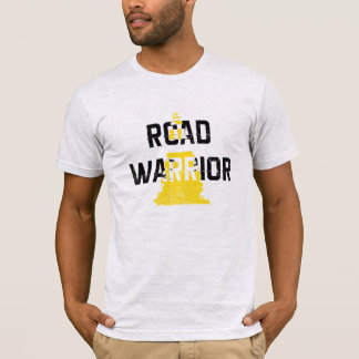 Camiseta blanca del trotamundos