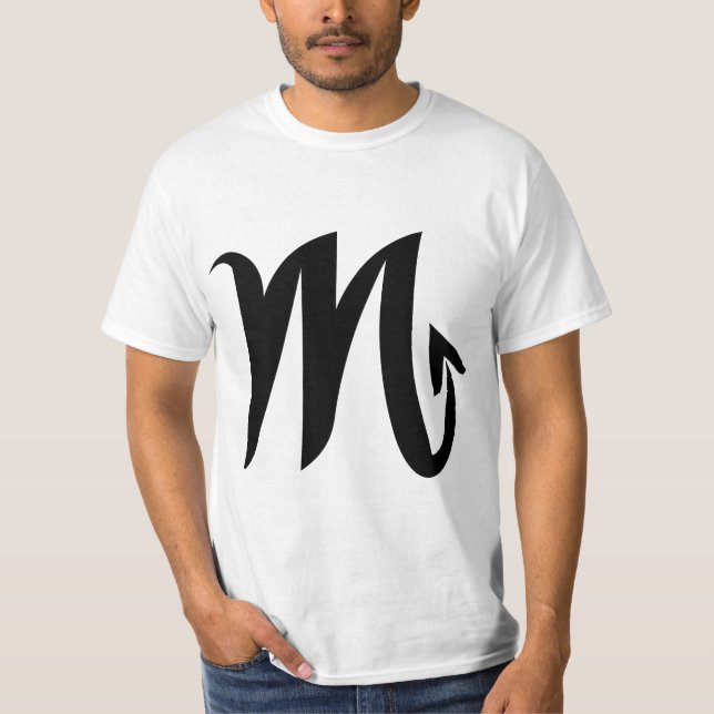 Camiseta blanca del valor del escorpión (Anverso)