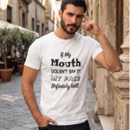 Camiseta Blanca Divertida con Sarcasmo
