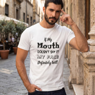 Camiseta Blanca Divertida con Sarcasmo