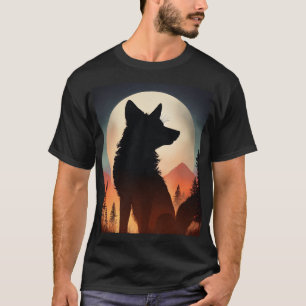 Camiseta blanca impresa "Stay Wild"