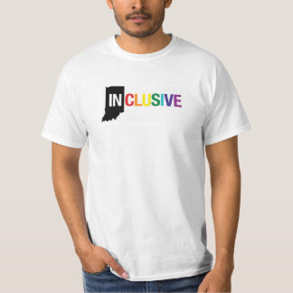 Camiseta blanca inclusiva de Indiana el |, a todo
