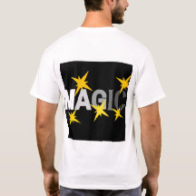 Camiseta blanca Magic Stars | DISEÑOS Z