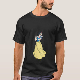 Camiseta Blanca Nieves Princesa Disney Clásica Cuello en V