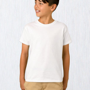 Camiseta blanca, niños/Personalizar