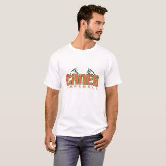 Camiseta blanca para hombre de los bastones