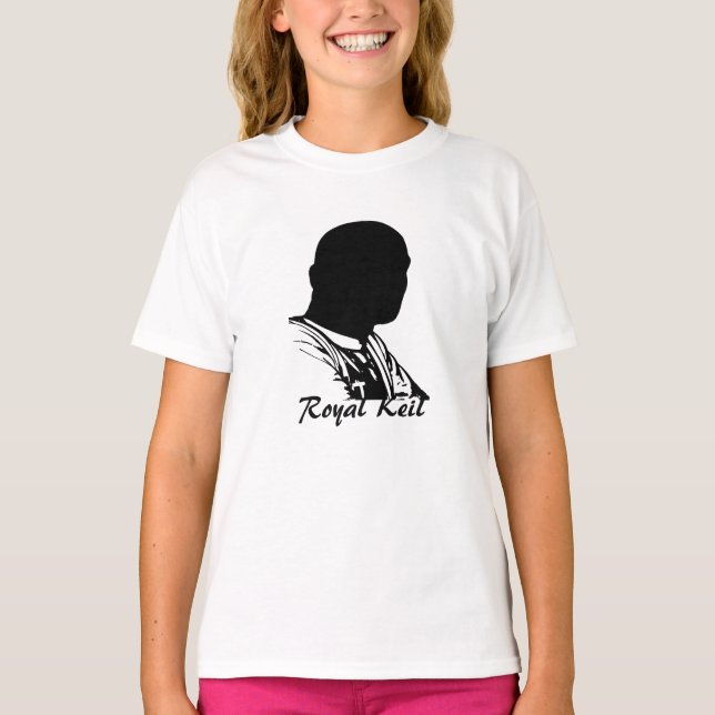 Camiseta blanca real de Keil (Anverso)