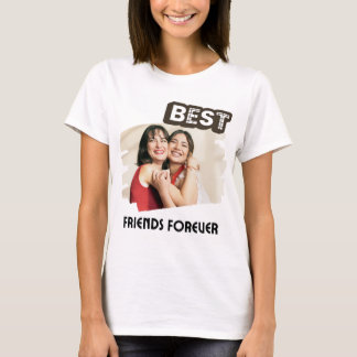 Camiseta blanca regalo mejor amiga | Camiseta BFF