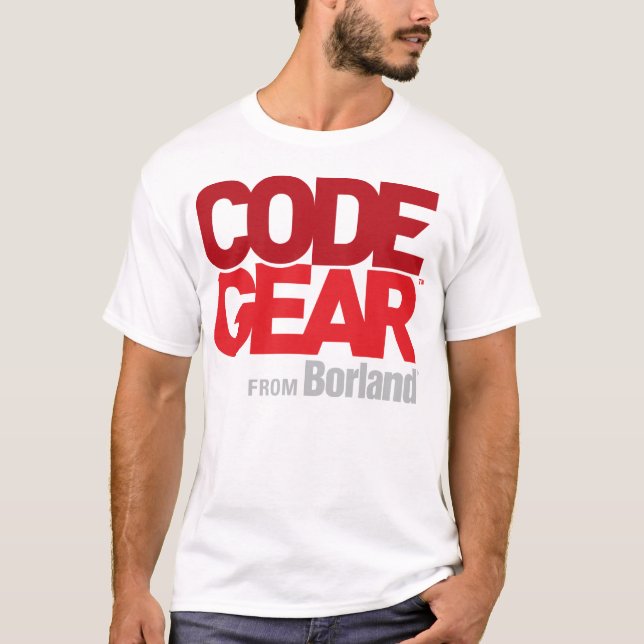 Camiseta blanca superior de CodeGear (Anverso)