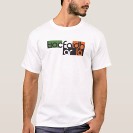 camiseta blanca tiocfaidh ár-lá