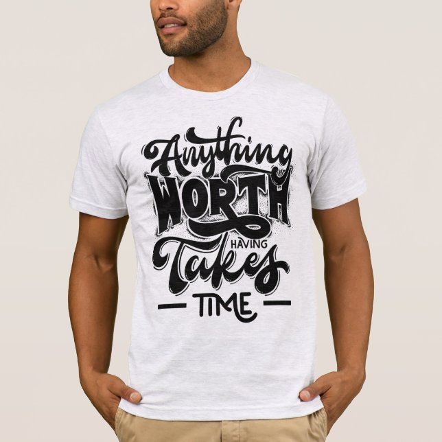 Camiseta blanca y negra (Anverso)