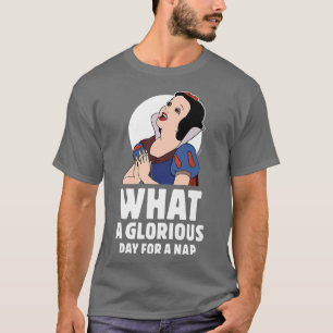 Camiseta Blancanieves Qué Día Glorioso Para Una Napa